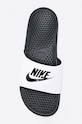 Nike Sportswear - Papuci Benassi Just Do It 343880.100 alb