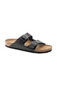 Birkenstock klapki skórzane Arizona 51191 czarny AA00