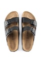 Birkenstock klapki skórzane Arizona czarny 51191
