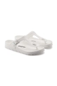 white Birkenstock flip flops Gizeh Eva