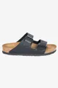 black Birkenstock sliders Arizona Men’s