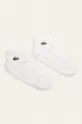 biela Ponožky Lacoste (2-pak) Pánsky