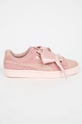 różowy Puma - Buty Suede Heart Pebble Wn Damski