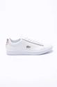 biały Lacoste - Buty 735SPW0013216 Damski