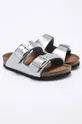 Birkenstock - Klapki dziecięce Arizona Kids srebrny