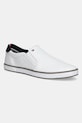 Tommy Hilfiger - Tenisky CONIC SLIP ON SNEAKER textilný biela FM0FM00597.100