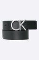 Calvin Klein - Opasok textilný čierna K60K602141