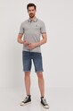 Selected Homme - Polo tričko 16062542 šedá AA00