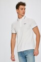 Bench - Tricou Polo regular alb BLMG002152