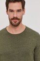 Selected Homme - Sweter zielony 16047649