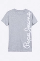 szary Pepe Jeans - T-shirt dziecięcy 122-180 cm Chłopięcy