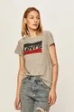 gray Levi's top