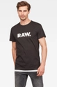 fekete G-Star Raw - T-shirt Férfi