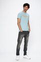 Pepe Jeans - Pánske tričko PM501594. modrá AA00