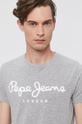 γκρί Pepe Jeans - Μπλουζάκι