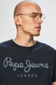 tmavomodrá Pepe Jeans - Pánske tričko Pánsky