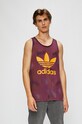 adidas Originals - Тениска DU0985 свободна виолетов DU0985