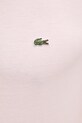 Lacoste tricou din bumbac roz TH6709