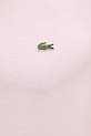 Lacoste t-shirt bawełniany różowy TH6709