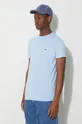 blue Lacoste cotton t-shirt