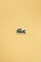 Lacoste tricou din bumbac TH6709 galben