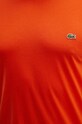 Bavlnené tričko Lacoste TH6709 oranžová