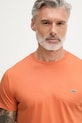 Lacoste tričko pánske bavlnené oranžová TH6709