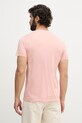 Abbigliamento Lacoste t-shirt in cotone da uomo TH6709 rosa