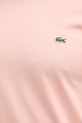 Lacoste t-shirt in cotone da uomo TH6709 rosa