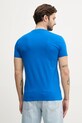 Odzież Lacoste t-shirt bawełniany TH6709 niebieski