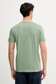 Odzież Lacoste t-shirt bawełniany TH6709 zielony
