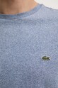 Lacoste tricou din bumbac TH6709 albastru