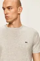 siva Bombažen t-shirt Lacoste