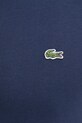Хлопковая футболка Lacoste TH6710 тёмно-синий