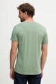 Odzież Lacoste t-shirt bawełniany TH6710 zielony