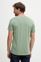 Oblečenie Bavlnené tričko Lacoste TH6710 zelená