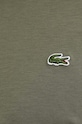 Хлопковая футболка Lacoste TH6710 зелёный