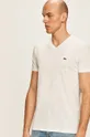 λευκό Lacoste - Μπλουζάκι Ανδρικά