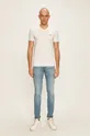 Lacoste - T-shirt TH6710 biały