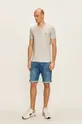 Lacoste - T-shirt TH6710 szary