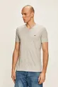 szary Lacoste - T-shirt TH6710