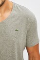 Lacoste T-shirt męski bawełniany szary TH6710
