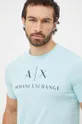 Kratka majica Armani Exchange 100 % Bombaž