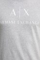 Armani Exchange tricou 8NZTCJ.Z8H4Z gri