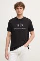 Футболка Armani Exchange чорний 8NZTCJ.Z8H4Z