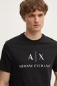 Футболка Armani Exchange чорний 8NZTCJ.Z8H4Z