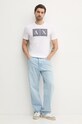 Хлопковая футболка Armani Exchange 8NZTCK.Z8H4Z белый AA00