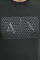 Pamučna majica Armani Exchange 8NZTCK.Z8H4Z zelena