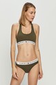 Ρούχα Tommy Hilfiger - Στρινγκ UW0UW01555 πράσινο