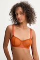 Dkny biustonosz tkanina pomarańczowy DK4939